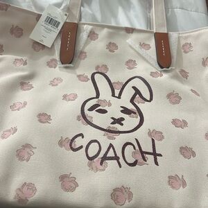 New bunny coach tote